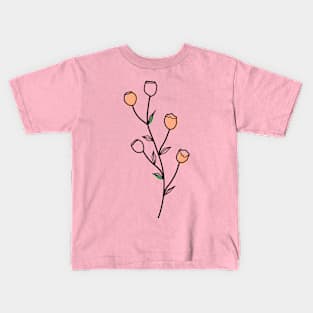 simple flower Kids T-Shirt